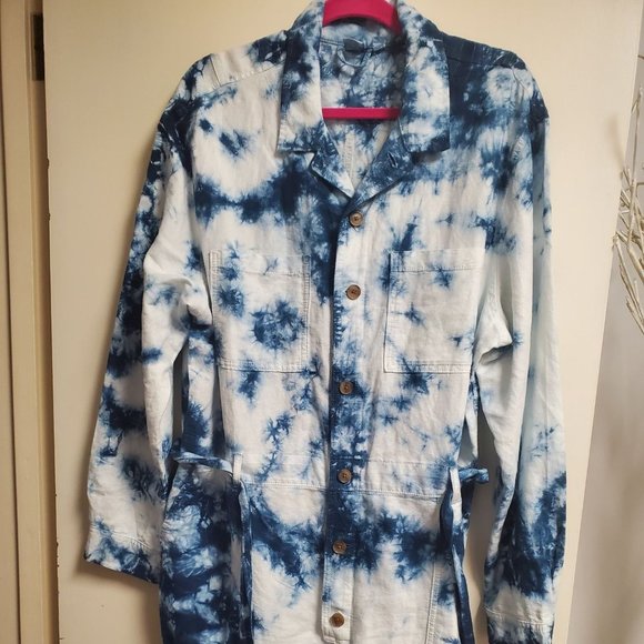 Gap Tie-Dye Romper in size 20 Tall - Picture 3 of 6